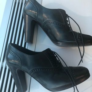 J. Crew High Heeled Oxfords